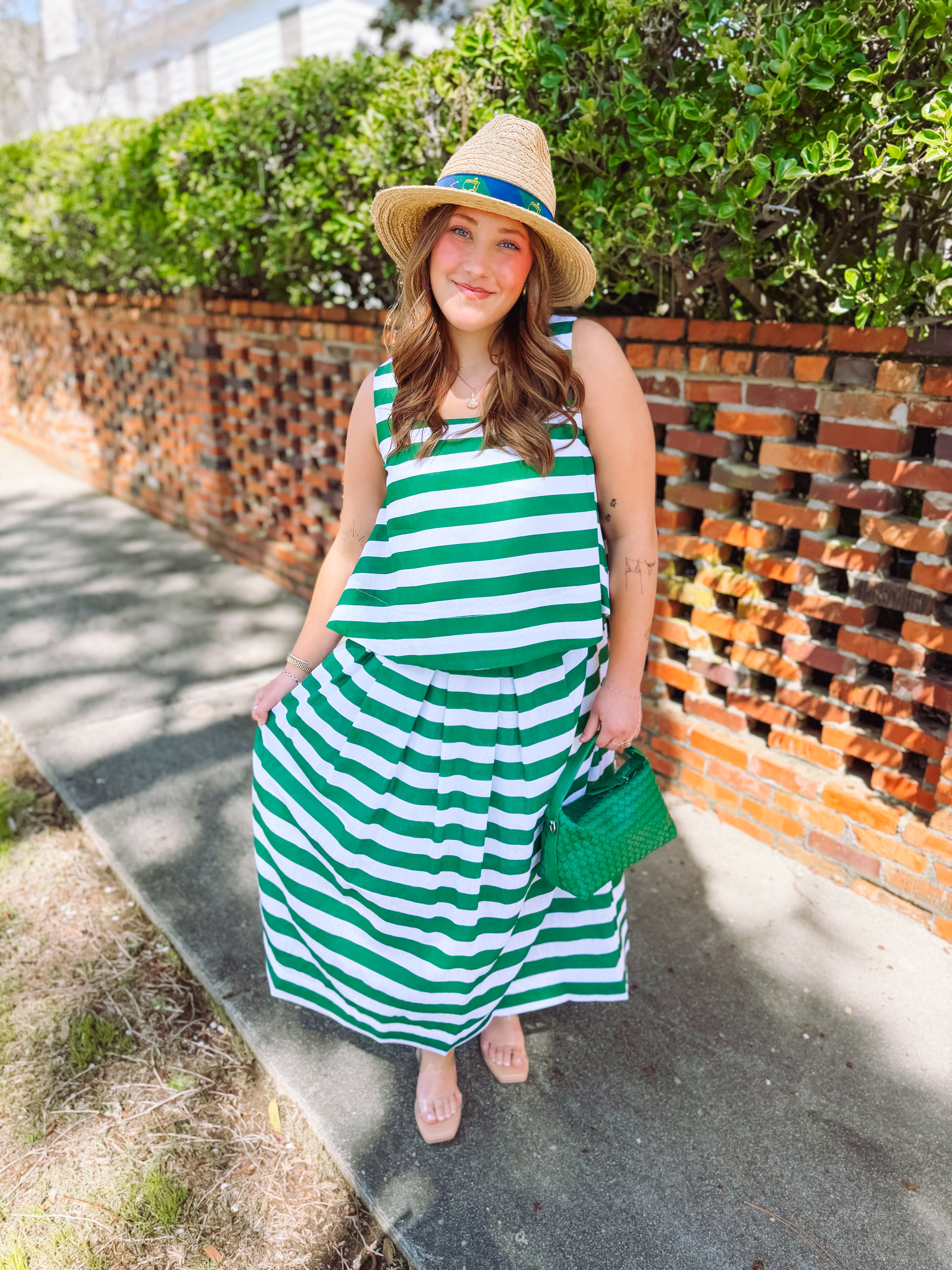 The Camellia Striped Top