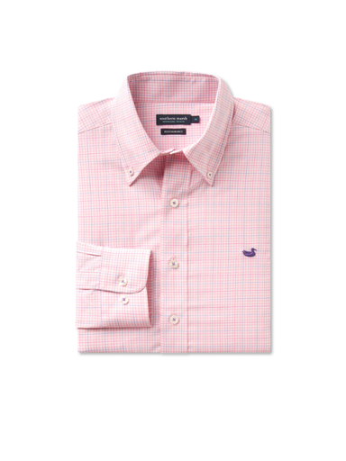 plaid pink and purple long sleeve