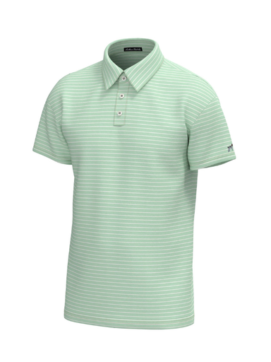 green and white polo shirt by southern point